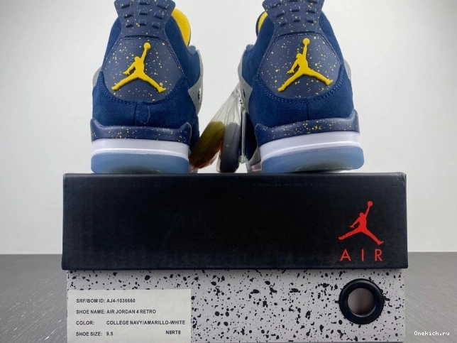 One Kick Michigan 4 Retro Jordan (PE) Air AJ4-1036660 0728